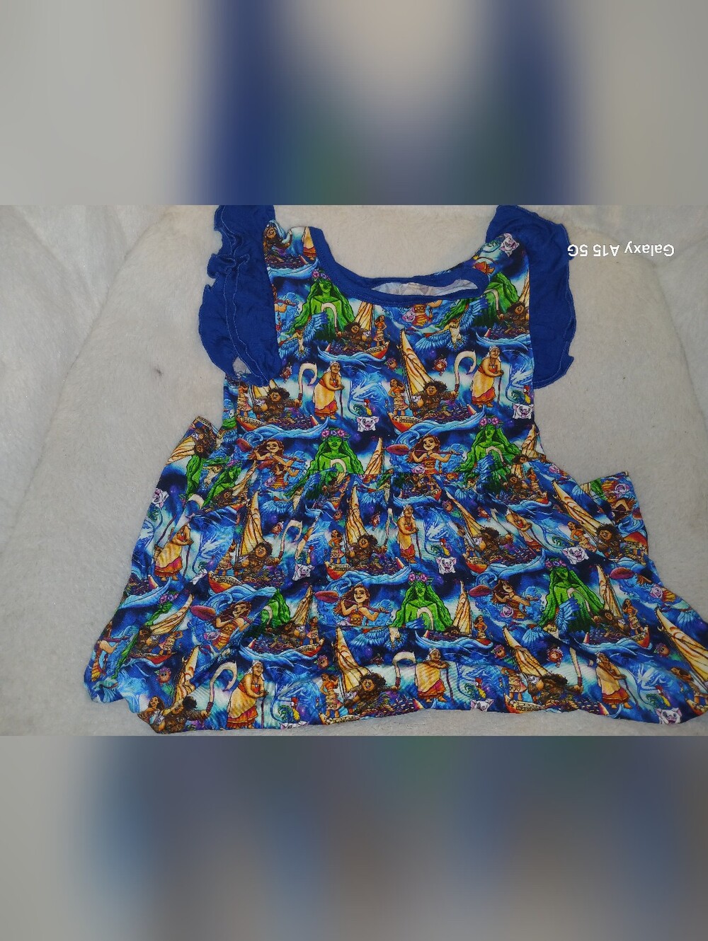 Bamboo Moana Girls Dress Size 7/8